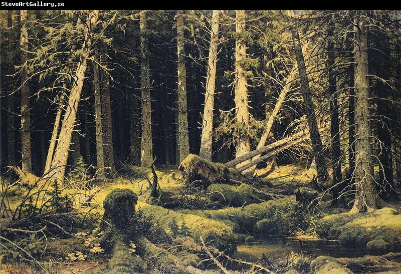 Ivan Shishkin Wind-Fallen Trees